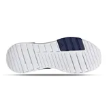 Zapatillas de running color marino con detalles en blanco, diseño ligero y transpirable.