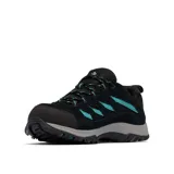 Championes de trekking Columbia Crestwood Waterproof, color marrón con detalles en gris y negro. Capellada de cuero, malla y cintas. Tecnología Omni-Tech impermeable y transpirable. Entresuela TechLite para amortiguación y absorción de impactos. Suela Omni-Grip para tracción en todo tipo de terrenos.