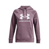 Buzo negro Under Armour de corte clásico, con capucha y logo grande estampado en el frente. Confeccionado en tejido Fleece ligero, cómodo y cálido.