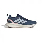 Championes Adidas Runfalcon 5 TR para running, color azul con detalles en blanco y rosa.