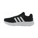 Championes Adidas Lite Racer 4.0 de hombre, color negro con las tres tiras blancas y suela blanca con tecnología Cloudfoam.