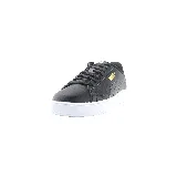 Championes urbanos Puma Serve Pro, color negro con logo dorado y detalles en gris en el talón.