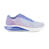Championes deportivos Actvitta Zay, color lila con detalles en rosa y azul, confeccionados en malla transpirable con cordones y suela de goma.