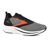 Championes deportivos Actvitta Carl, color gris con detalles en negro y naranja.