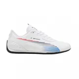Championes urbanos Puma BMW Motorsport Neo Cat 2.0, color negro con detalles en azul y rojo, con logo de BMW Motorsport en el lateral.