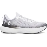 Championes Under Armour UA Infinite para hombre, color blanco con detalles en negro.