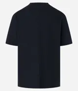 Remera negra de algodón con estampa del grupo musical Gorillaz.