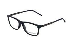Armazón para lentes de receta Nazareno Corsini modelo 118/53 col MBL, de acetato color negro.