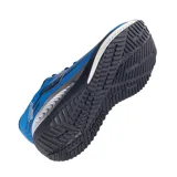 Championes deportivos Joma Running Titanium 2505, color azul con detalles en blanco y negro. Fabricados con textil personalizado con acabado en Jacquard y sintético soldado con el sistema JOMA SPORTECH.