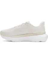 Championes de running Under Armour UA Infinite Pro 2, color negro con detalles en gris, celeste y naranja.