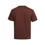 Remera marrón de manga corta Nike Dri-FIT ADV ACG, con logo ACG bordado en blanco en el pecho.