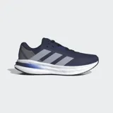 Championes Adidas Galaxy 7 color azul con detalles en gris y blanco.