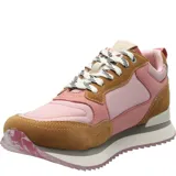 Zapatillas casuales con capellada de cuero y tela mesh, forro de mesh, suela de goma transparente y entresuela de EVA con tecnología Memory Foam.