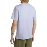Remera Vans color violeta con logo estampado en el pecho.