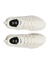 Championes Under Armour Street Mirage, color negro con suela blanca.