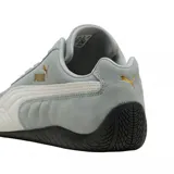 Championes Puma Speedcat OG azules de gamuza con detalles en blanco y suela negra.