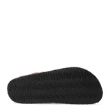 Sandalias de dedo Miss Carol VILER, color blanco, con plantilla marrón y suela negra.