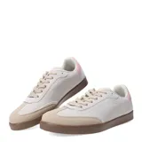 Championes urbanos Miss Carol modelo Carovi, color beige con detalles en rosa y suela marrón.