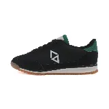 Zapatillas deportivas Osada para mujer, color blanco con detalles en gris, verde y naranja.