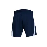 Short de fútbol azul marino con detalles blancos, escudo del Club Nacional de Football y logo de Umbro.