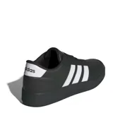 Championes Adidas Breaknet 3.0 de hombre, color negro con las tres tiras blancas.
