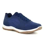 Championes deportivos Zoo York modelo Zeth, color azul marino con detalles en blanco y suela marrón.