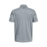 Chomba Under Armour Tech Polo para hombre, de color negro con logo en el pecho y detalles en gris en el cuello. Confeccionada con tejido UA Tech™ de secado rápido y corte holgado.