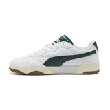 Zapatillas deportivas de diseño negro y blanco, con suela de goma para mejor agarre.