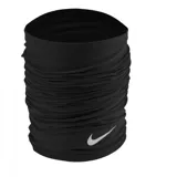 Calentador Nike Dri-Fit Wrap unisex, color negro con logo plateado.