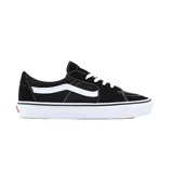 Zapatillas Vans modelo UA SK8 Low, color negro con detalles en blanco.