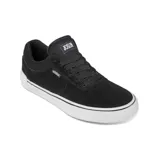 Championes de skate Etnies Joslin Vulc, color negro con suela marrón. Presentan logo de la marca en el lateral y lengüeta.