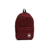 Mochila Converse Speed 3 color bordó con logo Converse All Star en blanco.