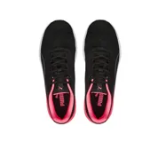 Championes Puma Transport de mujer, color negro con detalles en rosa y blanco.