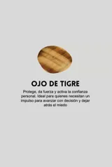 Par de aros colgantes con argolla de acero quirúrgico hipoalergénico y dije en forma de gota de piedra natural color marrón.