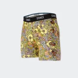 Boxer de mezcla de poliéster con estampado colorido de personajes de dibujos animados, diseñado para comodidad y durabilidad.