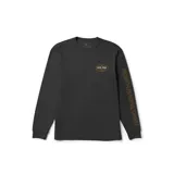 Remera negra de manga larga con logo Pipe Pro 2025 en el pecho y estampado "North Shore, Oahu" en la manga derecha.