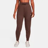 Pantalón largo de entrenamiento color chocolate, con tecnología Dri-Fit para mayor comodidad.