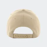 Gorra color naranja con logo bordado en blanco de Los Ángeles Dodgers y logo de la marca 47 en el lateral.