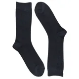 Calcetines largos color arena, de algodón y spandex, con planta acolchada, puño suave y tratamiento antimicrobiano.