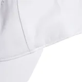 Gorra de béisbol Adidas Adicolor Classic Trefoil, unisex, color blanco con logo bordado en negro.