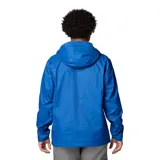 Campera impermeable Columbia Watertight II para hombre, color negro, con capucha ajustable, costuras selladas, bolsillos con cremallera y forro de malla transpirable.