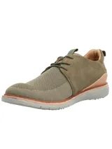 Zapato híbrido de hombre color marrón, con capellada de tejido ligero y detalles en cuero. Suela con tecnología Honey Foam.