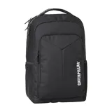 Mochila negra Caterpillar de la colección City Adventure. Cuenta con llavero fijo, bolsillo delantero, compartimento principal grande y bolsillos internos.