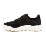 Championes urbanos Caterpillar modelo Hex Lite Vent, color negro con suela blanca. Capellada de malla de nylon y forro 100% reciclado.