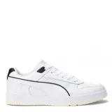 Championes Puma RBD Game Low blancos con detalles en negro.