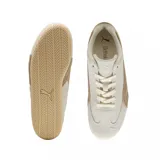 Championes Puma Speedcat Elevated color crema con detalles en marrón.