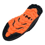Zapatillas de running para hombre, diseñadas para trail running con gran amortiguación y tracción adaptada a terrenos difíciles.