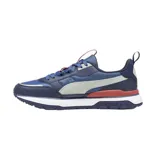 Championes Puma R78 Trek de hombre, color negro con detalles en blanco y azul.