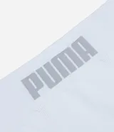 Calzoncillo bóxer Puma color azul marino, con cintura elástica con el logo de la marca en blanco y logo pequeño en la pierna derecha.