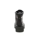 Bota Caterpillar Colorado Max de cuero negro, con cordones y plataforma de 6 cm.